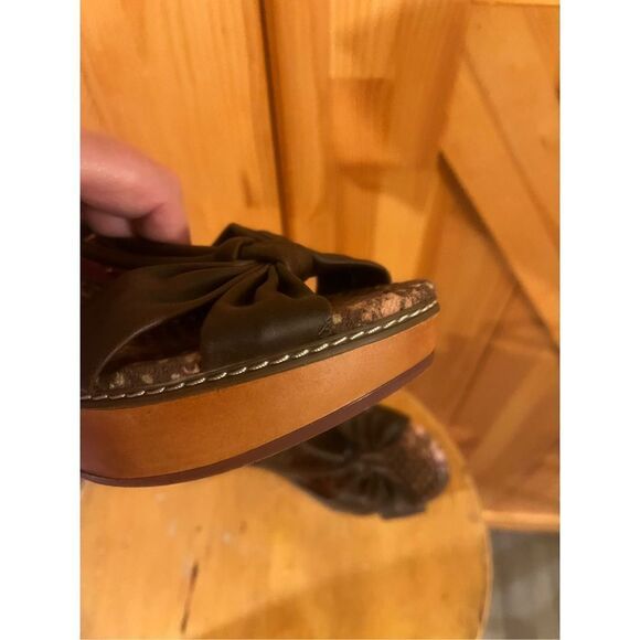 ROCKET DOG Brown Strappy Pump Slingback Platform High Heel Sandals Size 6.5 - Picture 5 of 7